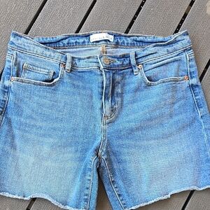 Blue Denim Shorts